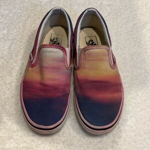 Vans slip on shoes - Sunset Gradient